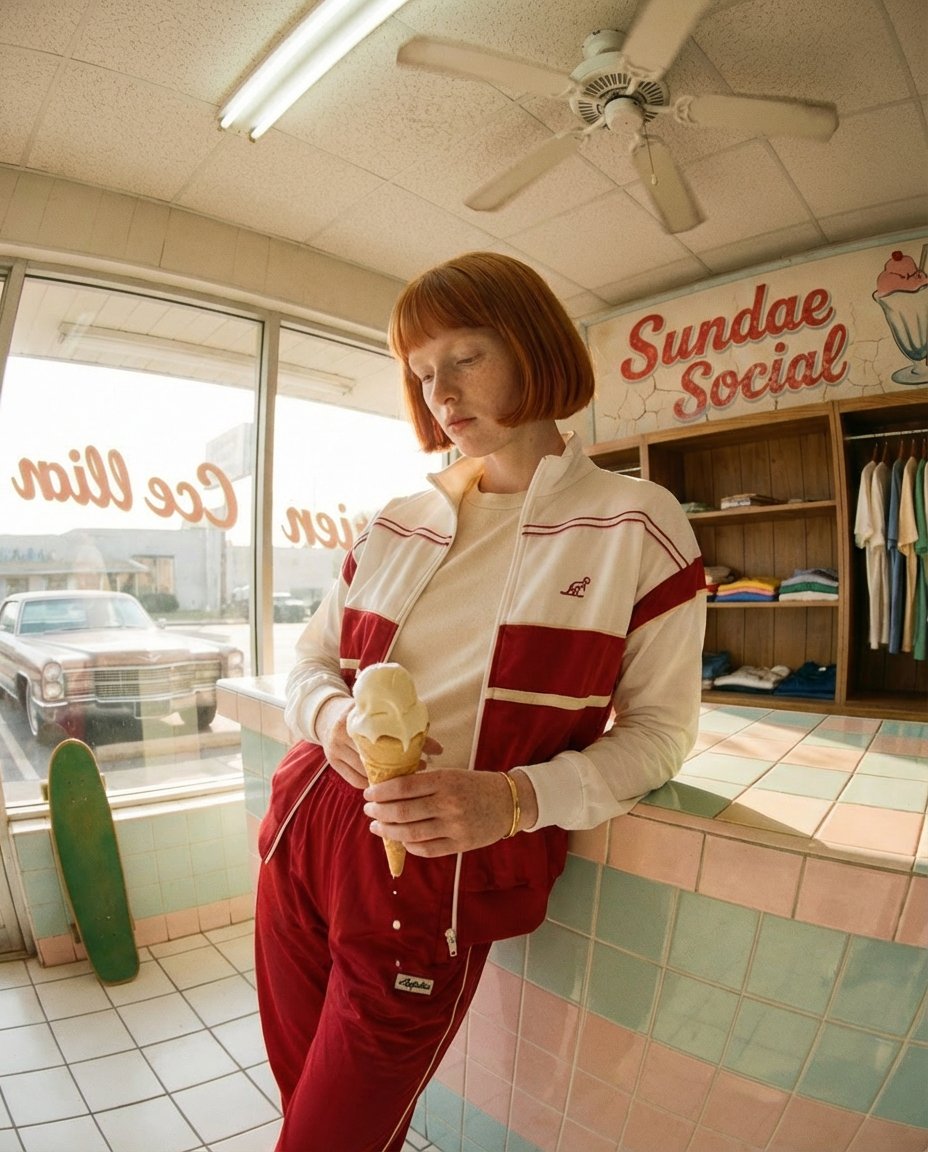On the floor — varsity jackets